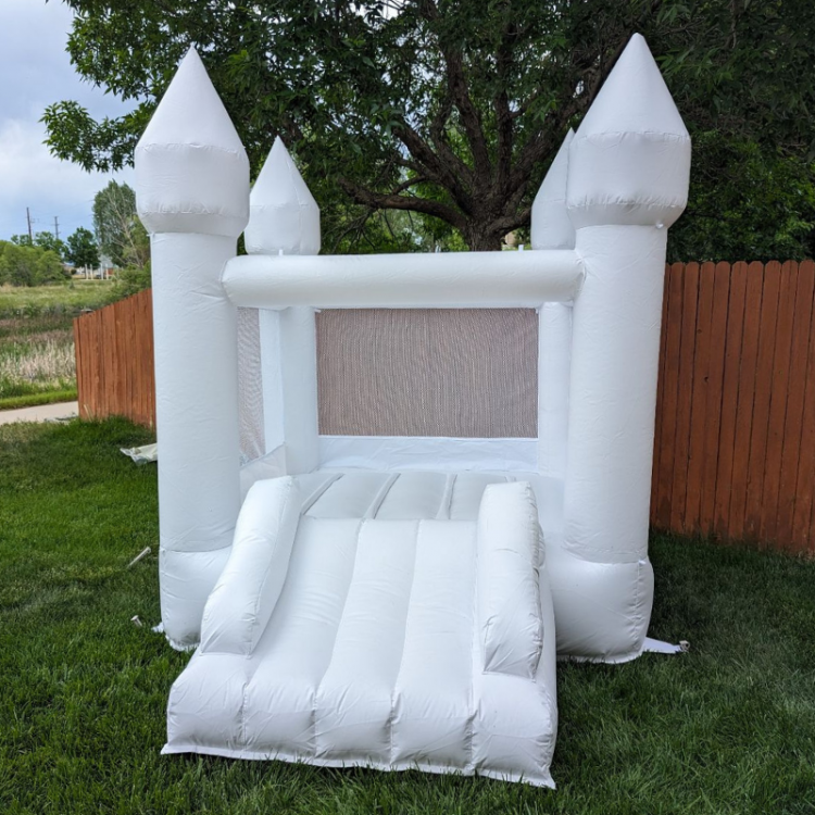 All White Toddler Bouncer